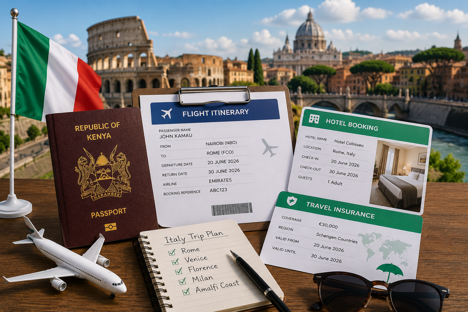 Italy Visa from Kenya: Requirements, Documents, and Application Guide (2026)